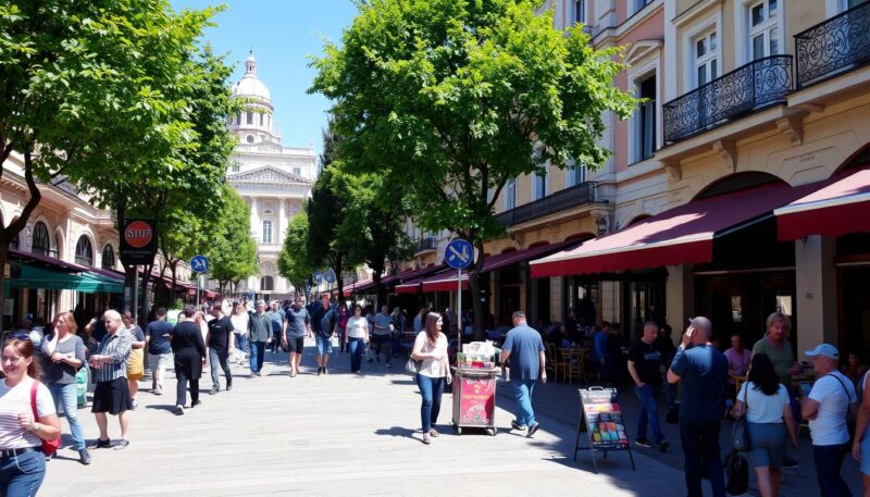 Knez Mihailova center pešačka zona